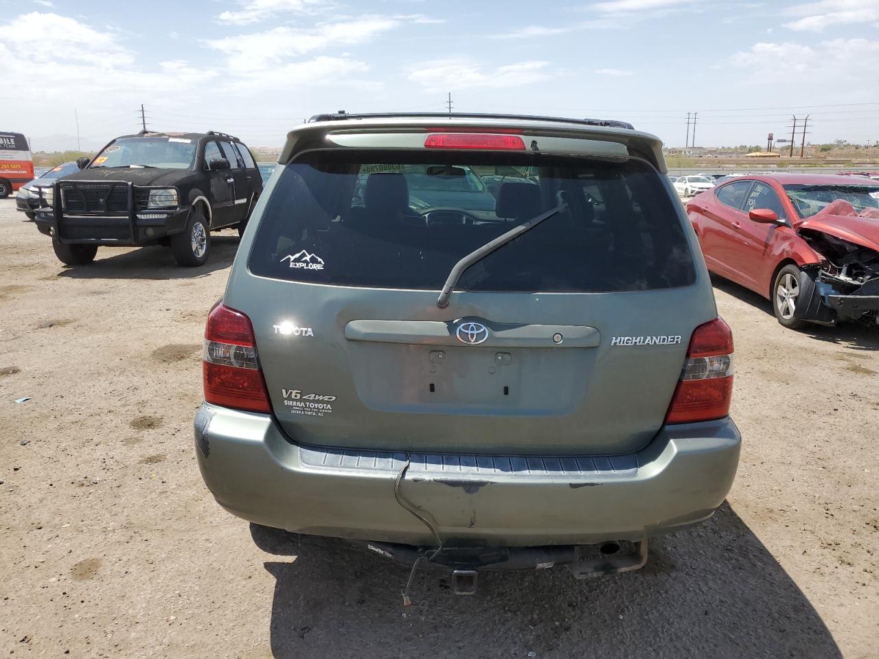 2006 Toyota Highlander Limited VIN: JTEEP21A360177795 Lot: 63860795