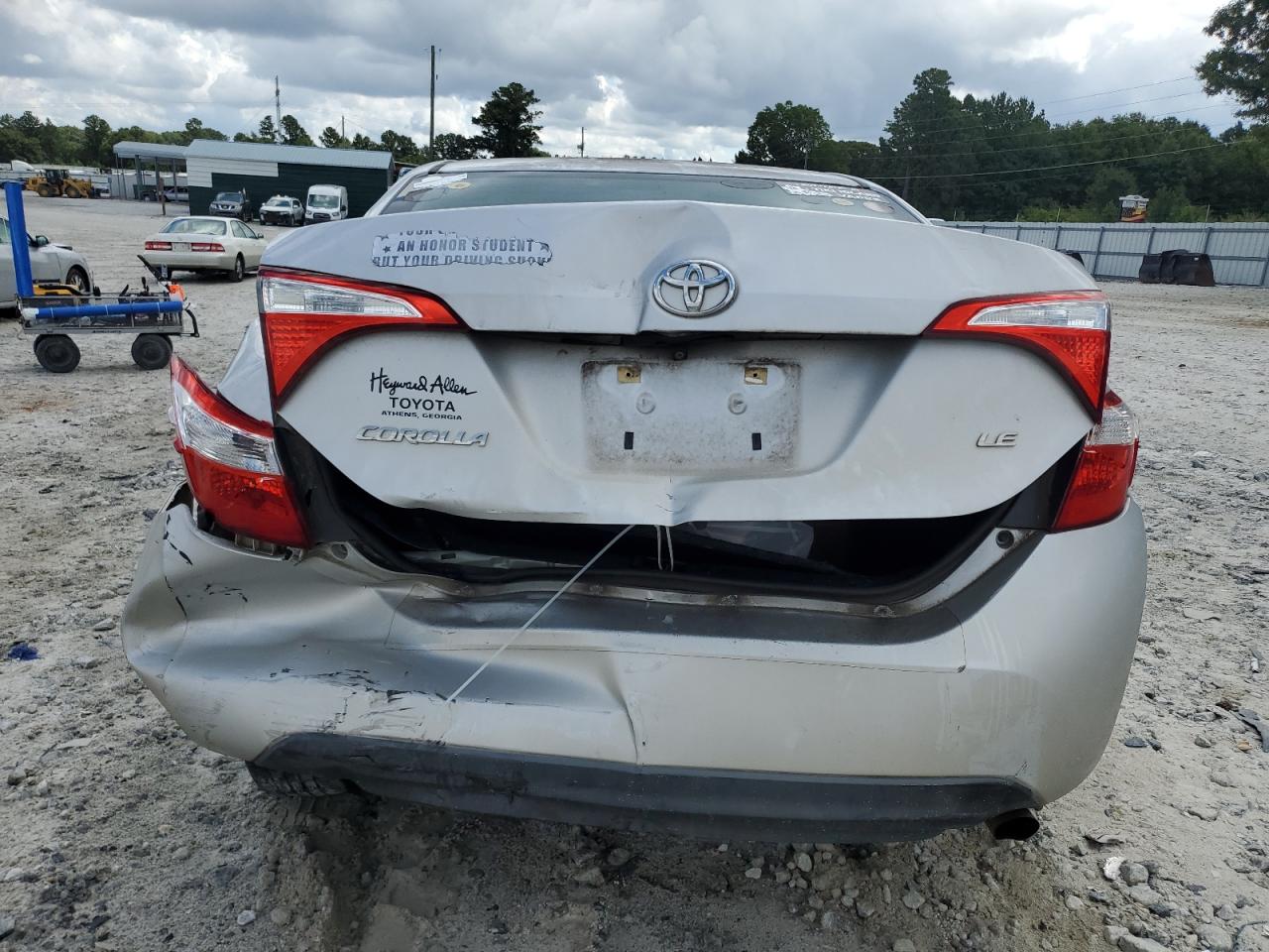 2016 Toyota Corolla L VIN: 2T1BURHE9GC628205 Lot: 64681795