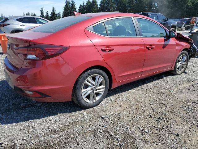  HYUNDAI ELANTRA 2020 Czerwony