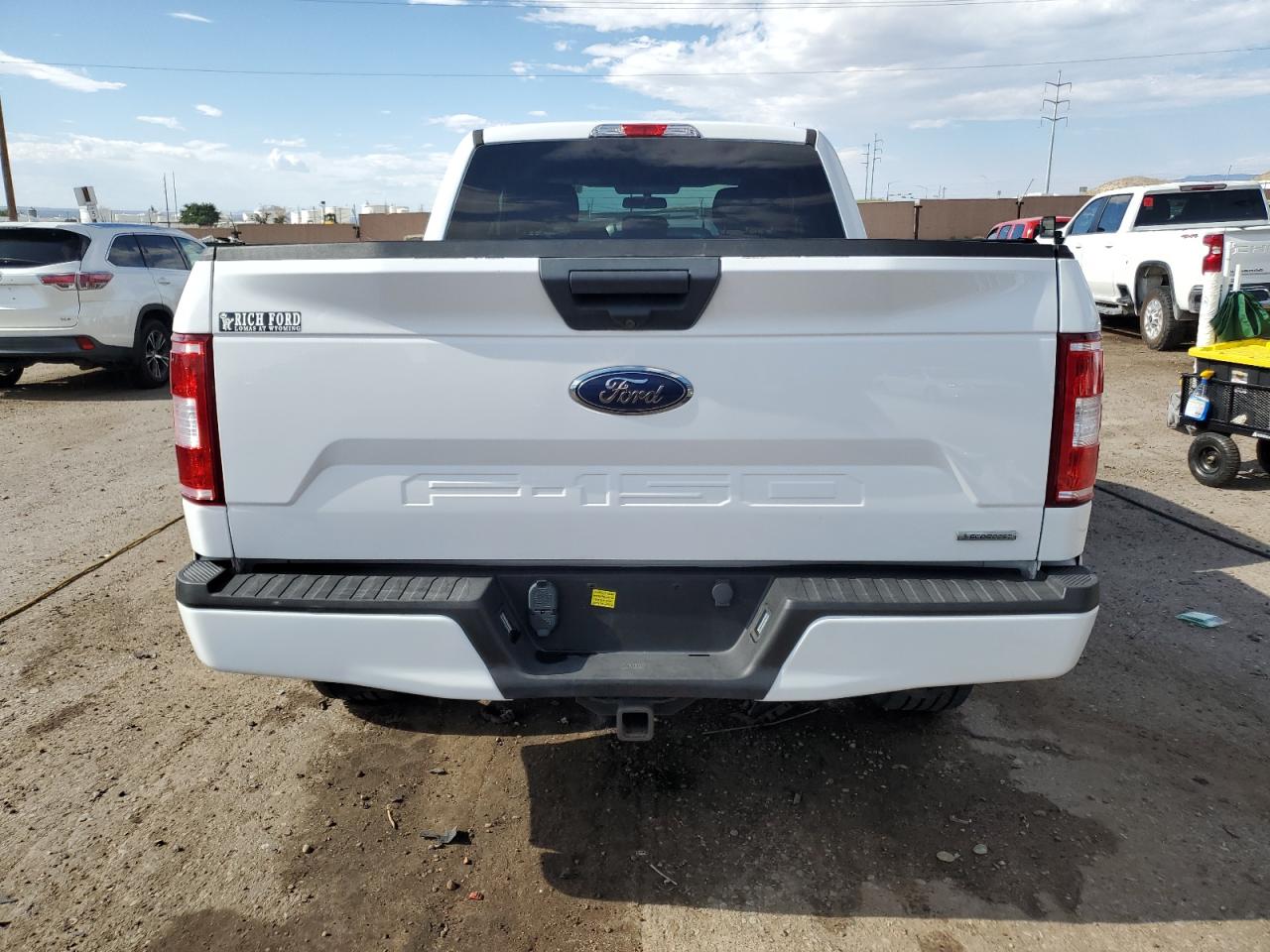 2018 Ford F150 Super Cab VIN: 1FTEX1EP4JKC44592 Lot: 63766485