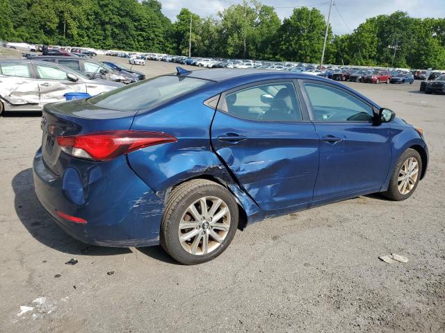  HYUNDAI ELANTRA 2015 Granatowy