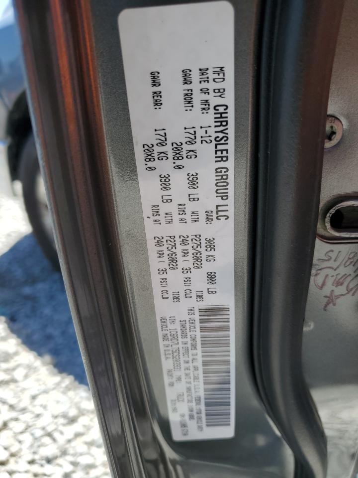 2012 Dodge Ram 1500 Slt VIN: 1C6RD7LT5CS203931 Lot: 64655435