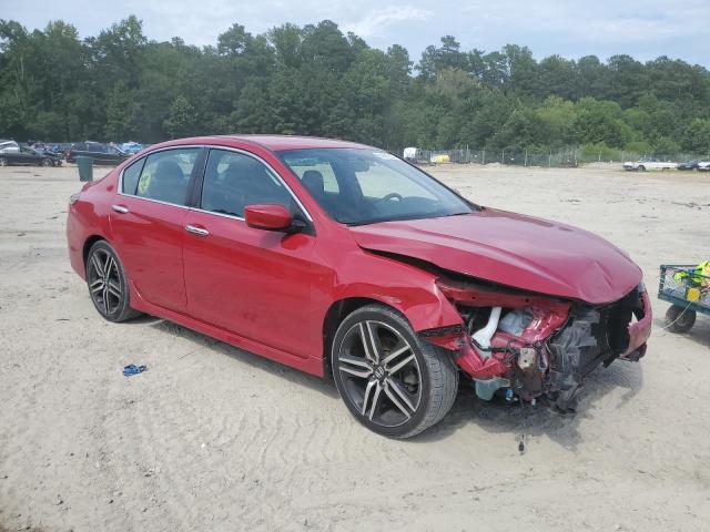  HONDA ACCORD 2017 Red