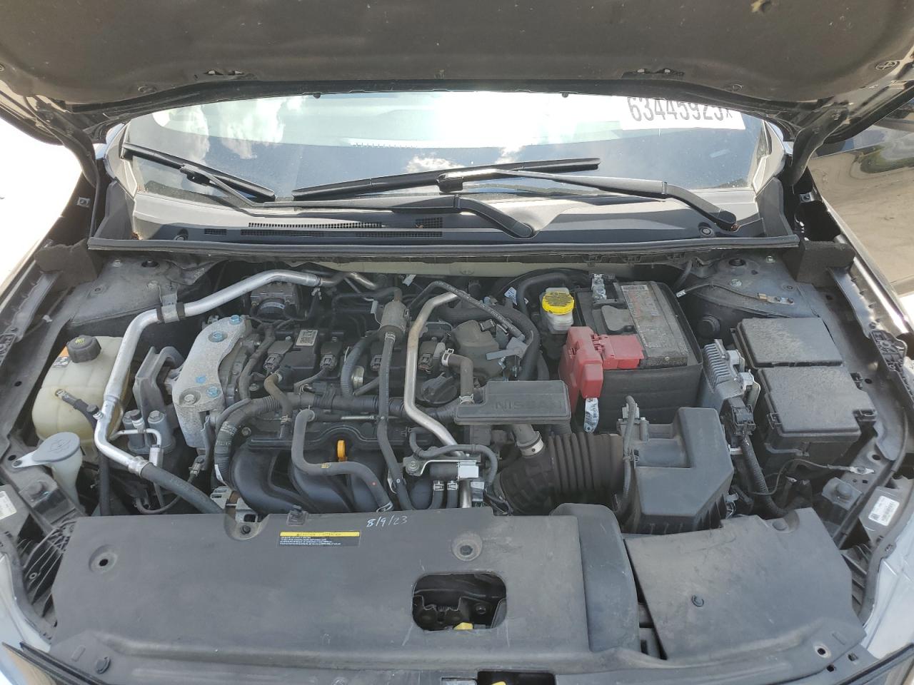 2022 Nissan Sentra Sv VIN: 3N1AB8CV3NY256668 Lot: 63445925