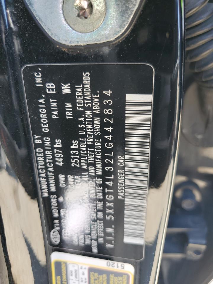 2020 Kia Optima Lx VIN: 5XXGT4L32LG442834 Lot: 64468525