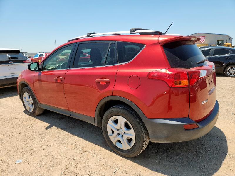  TOYOTA RAV4 2015 Czerwony