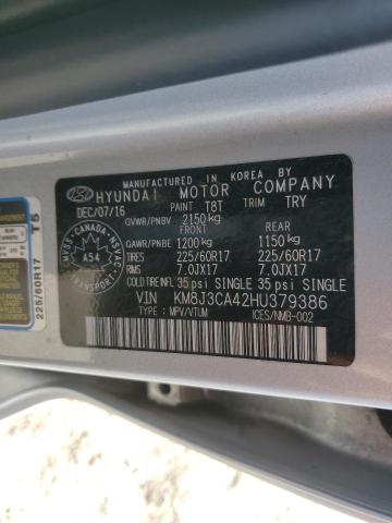 2017 HYUNDAI TUCSON LIMITED  