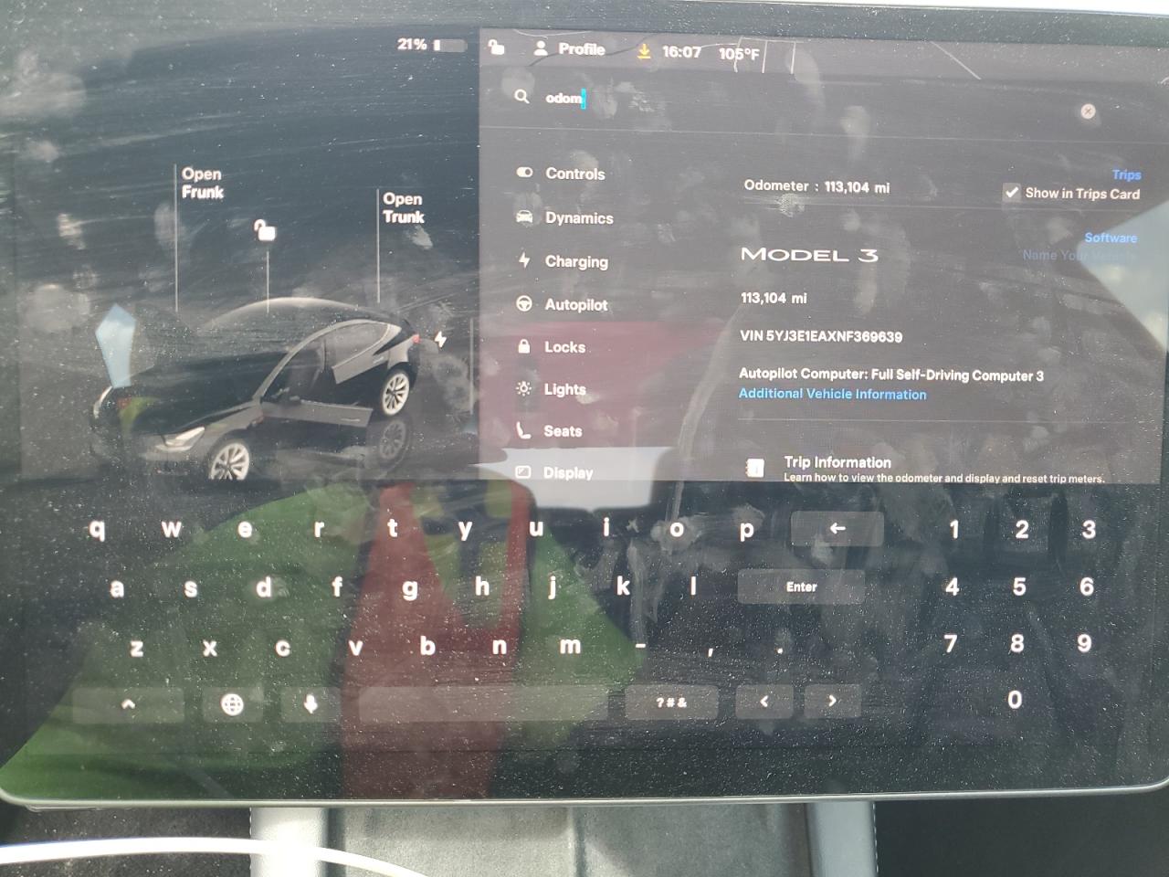 2022 Tesla Model 3 VIN: 5YJ3E1EAXNF369639 Lot: 63531545