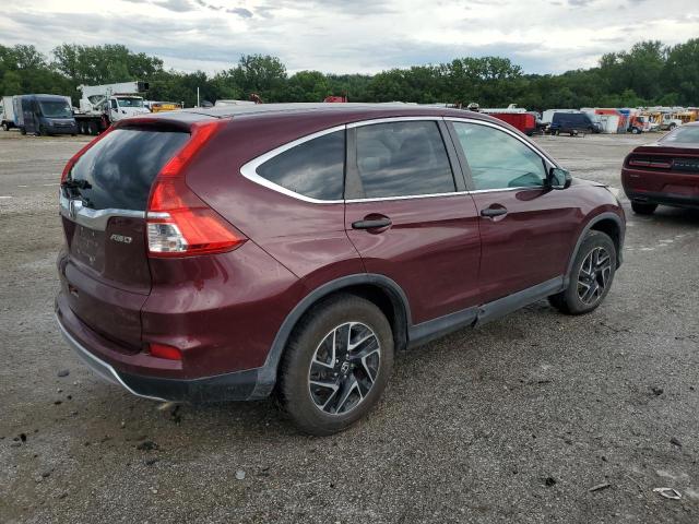  HONDA CRV 2016 Бургунди