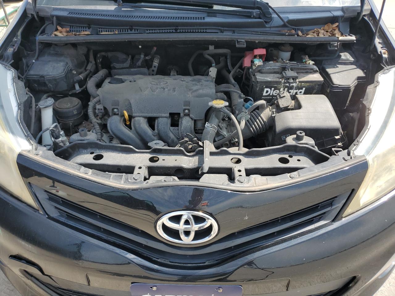 2012 Toyota Yaris VIN: JTDKTUD34CD504253 Lot: 66890135
