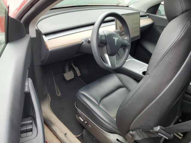  TESLA MODEL Y 2022 Czerwony