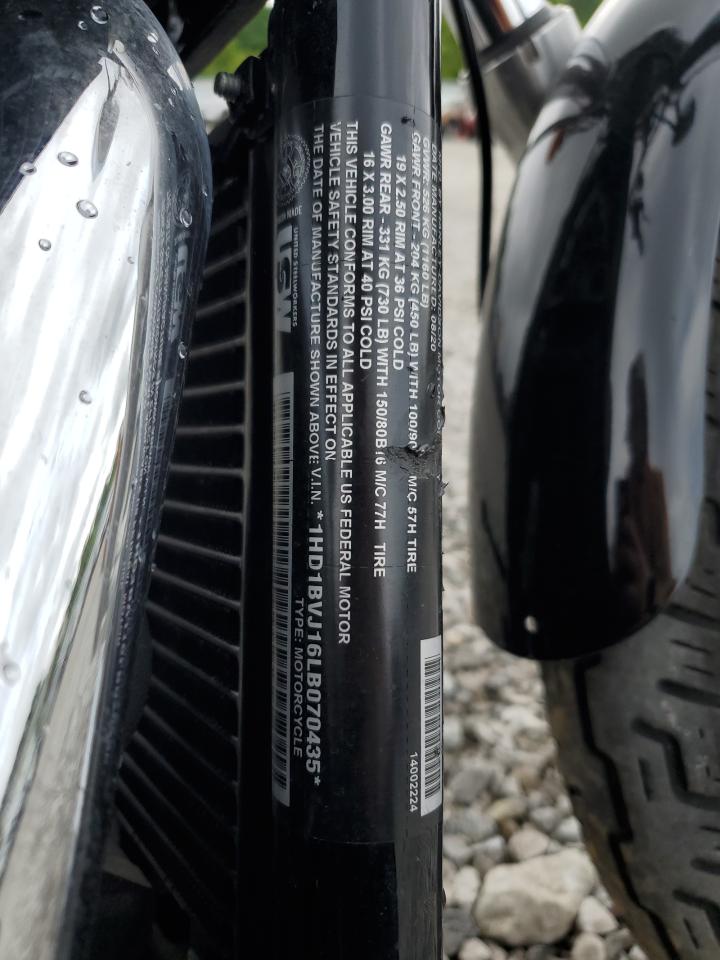 2020 Harley-Davidson Fxst VIN: 1HD1BVJ16LB070435 Lot: 65132525