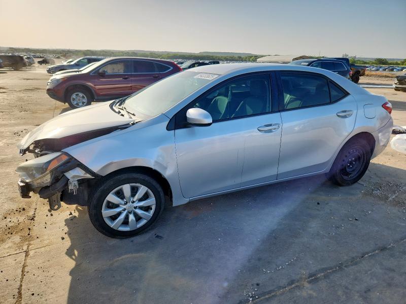  TOYOTA COROLLA 2015 Srebrny