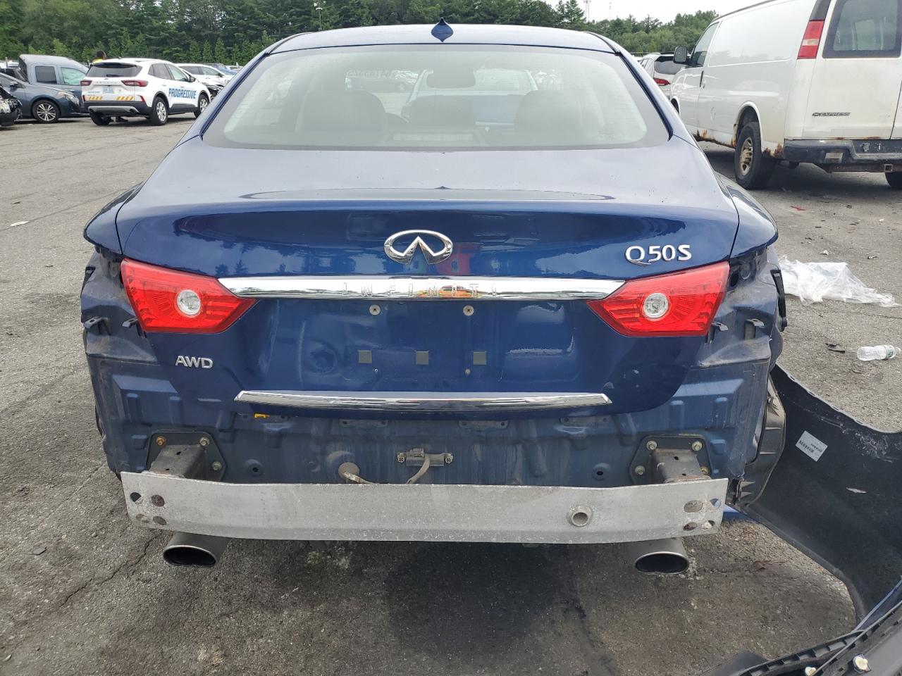 2017 Infiniti Q50 Premium VIN: JN1EV7AR9HM835096 Lot: 64783325