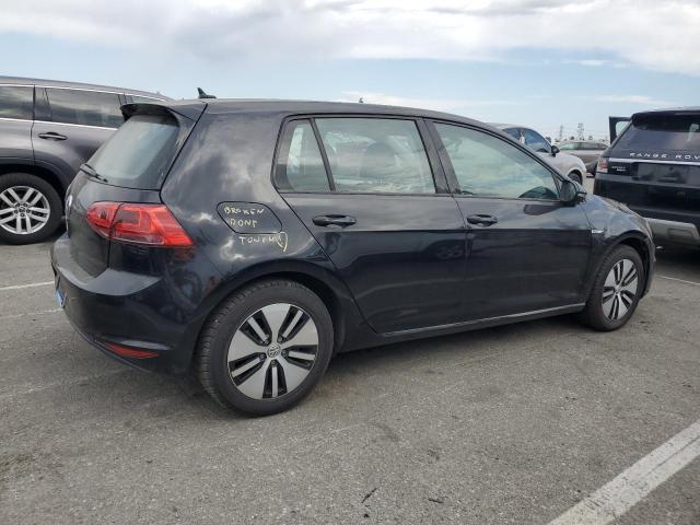 Hatchbacks VOLKSWAGEN GOLF 2016 Czarny