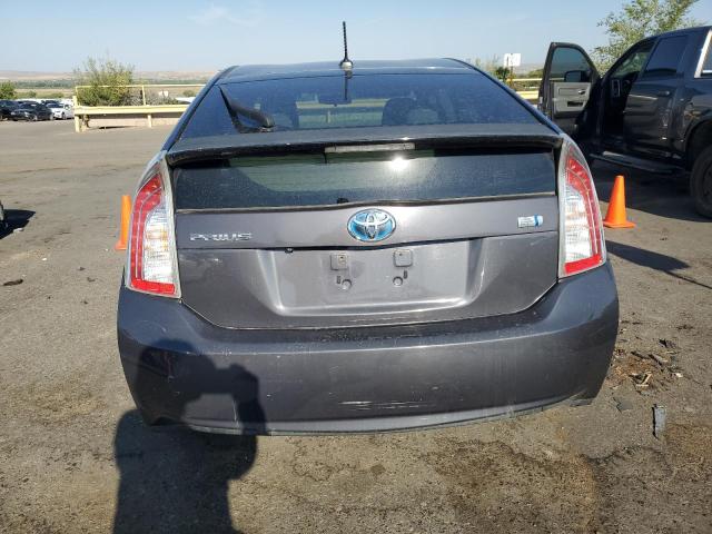 Hatchbacks TOYOTA PRIUS 2012 Gray