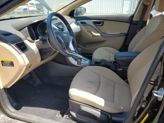 Sedans HYUNDAI ELANTRA 2012 Black