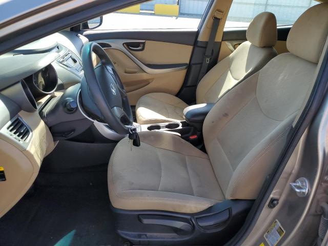  HYUNDAI ELANTRA 2013 Золотой