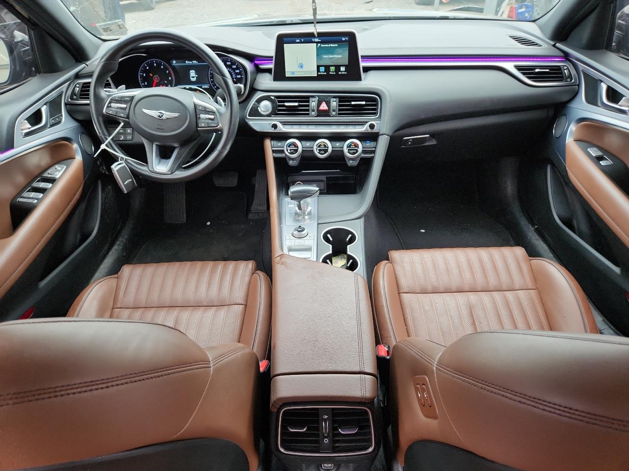 2021 Genesis G70 Elite VIN: KMTG34LA7MU072394 Lot: 62908715
