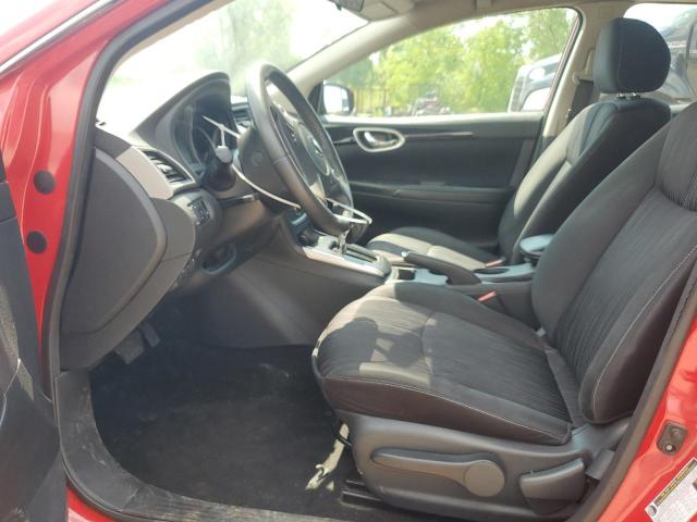  NISSAN SENTRA 2018 Красный