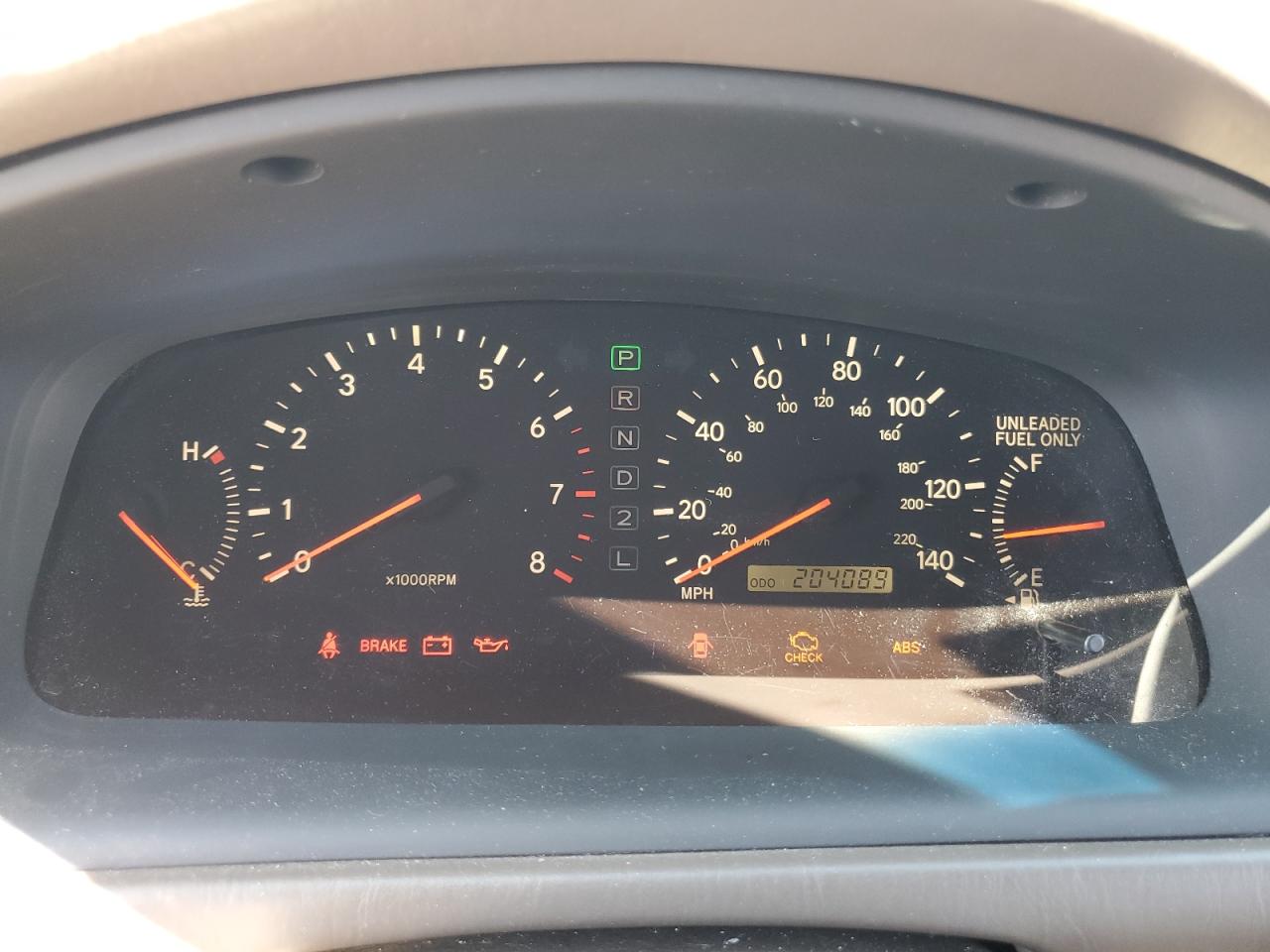 2000 Lexus Es 300 VIN: JT8BF28G2Y5091306 Lot: 63701145