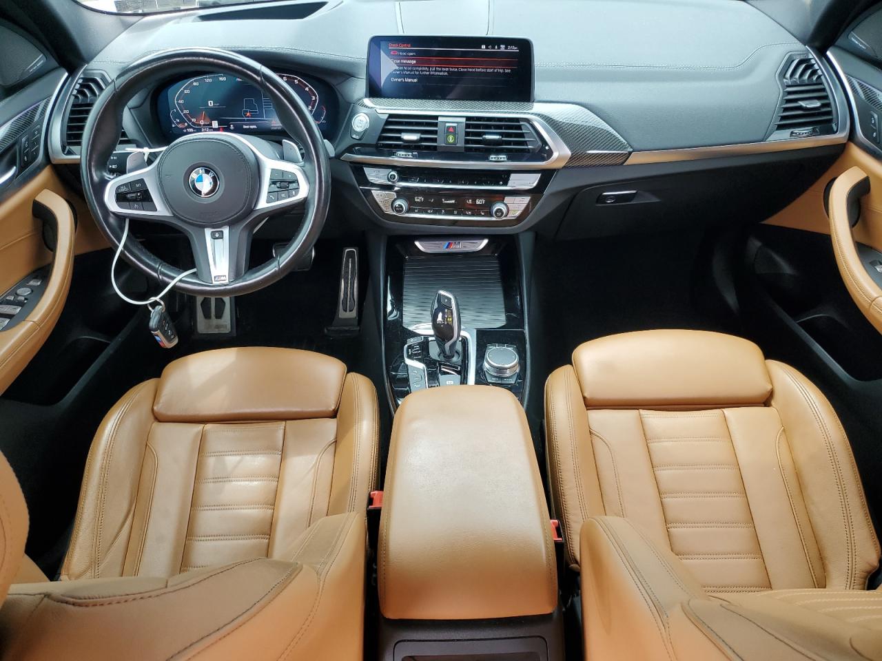 2021 BMW X3 xDrivem40I VIN: 5UXTY9C07M9G04878 Lot: 64231485