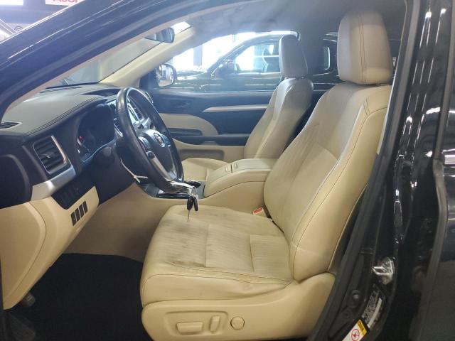 Parquets TOYOTA HIGHLANDER 2015 Black
