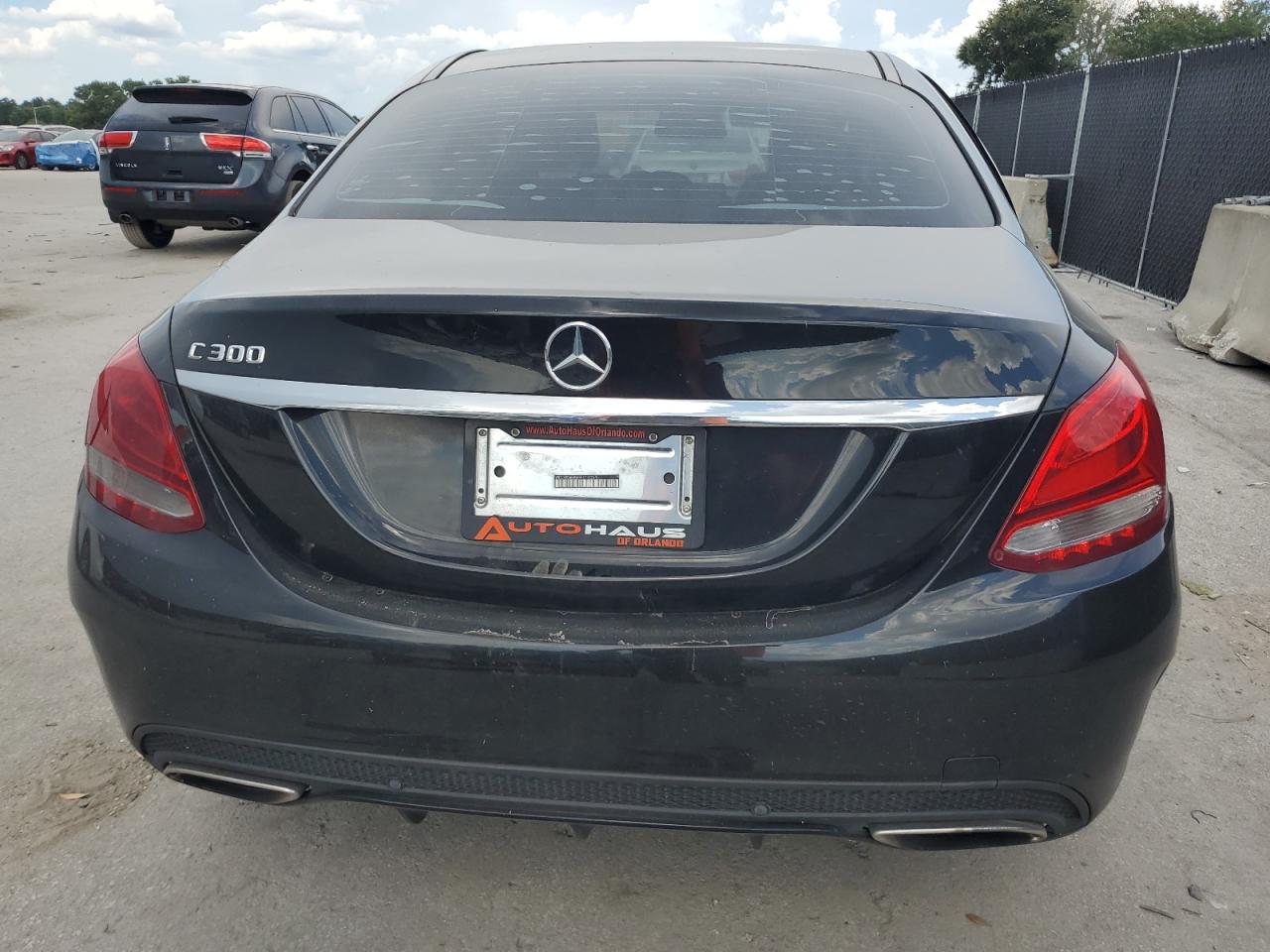 2016 Mercedes-Benz C 300 VIN: 55SWF4JBXGU122116 Lot: 63390525