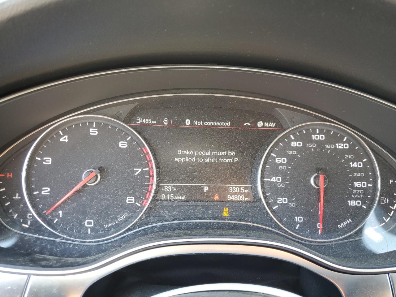 2012 Audi A7 Prestige VIN: WAU2GAFC9CN105944 Lot: 63276655