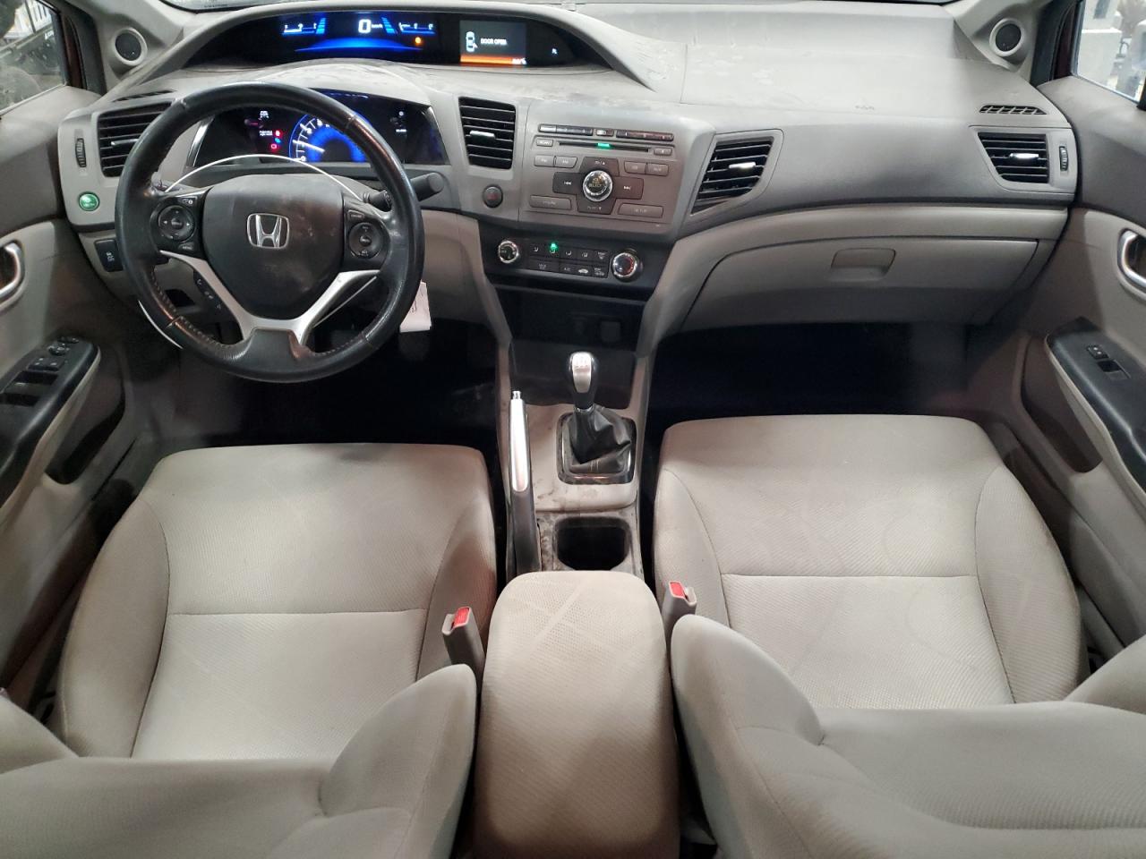 2012 Honda Civic Lx VIN: 2HGFB2E58CH027839 Lot: 66937055