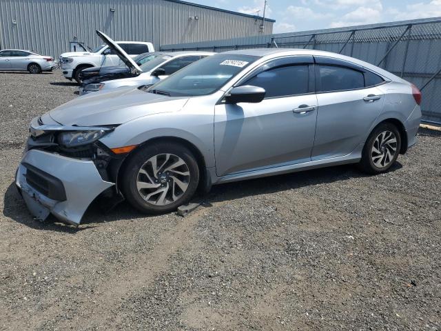 Sedans HONDA CIVIC 2017 Srebrny