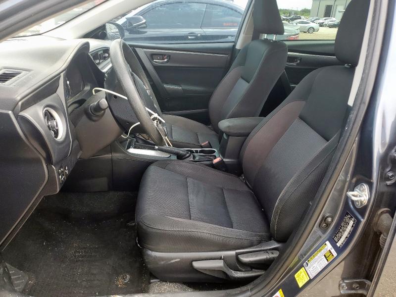  TOYOTA COROLLA 2018 Сharcoal