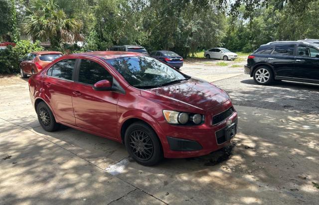 Sedans CHEVROLET SONIC 2014 Red