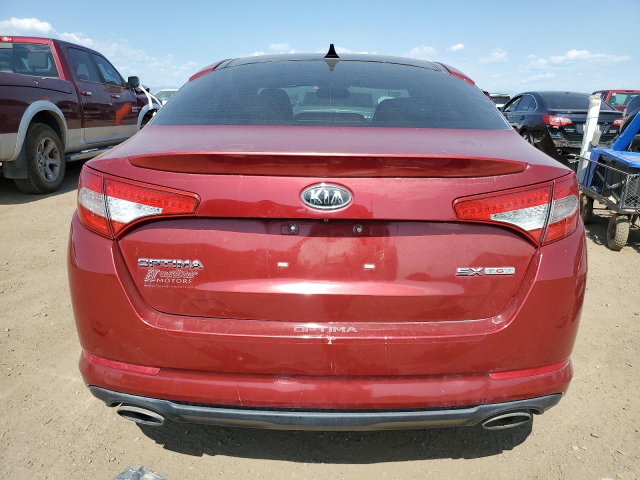 2012 Kia Optima Sx VIN: 5XXGR4A62CG005055 Lot: 64182215