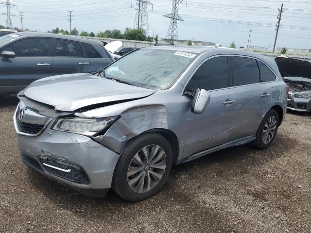  ACURA MDX 2016 Srebrny