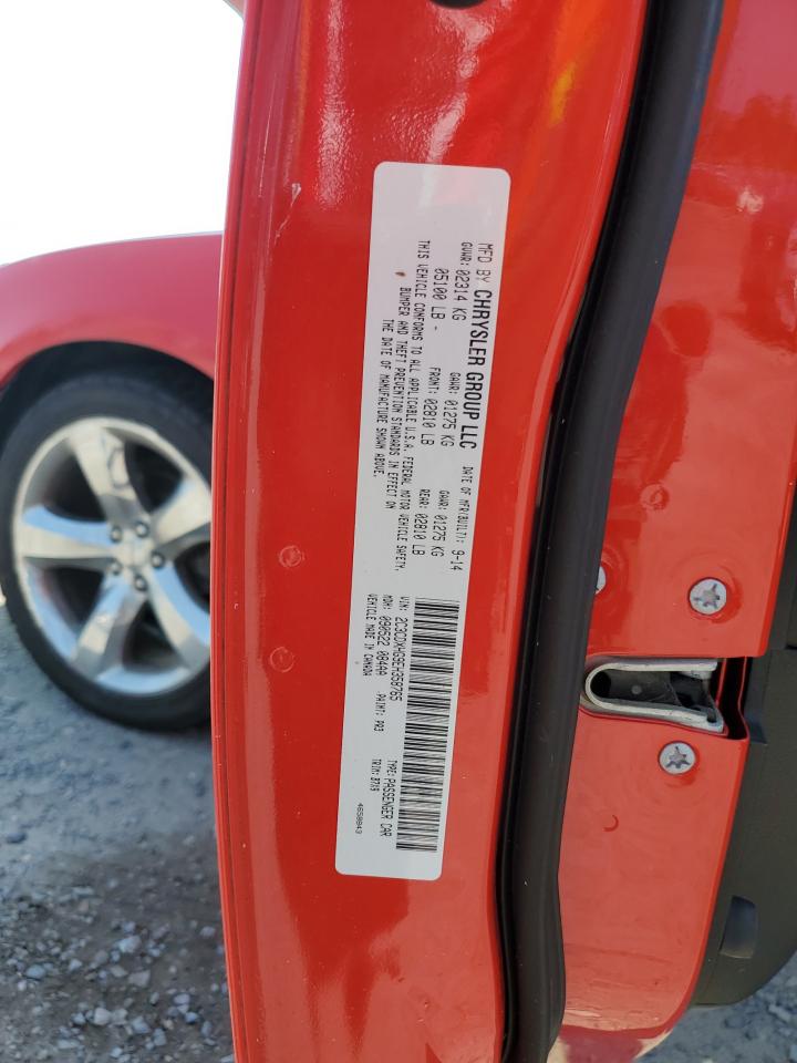 2014 Dodge Charger Sxt VIN: 2C3CDXHG9EH358765 Lot: 62535235