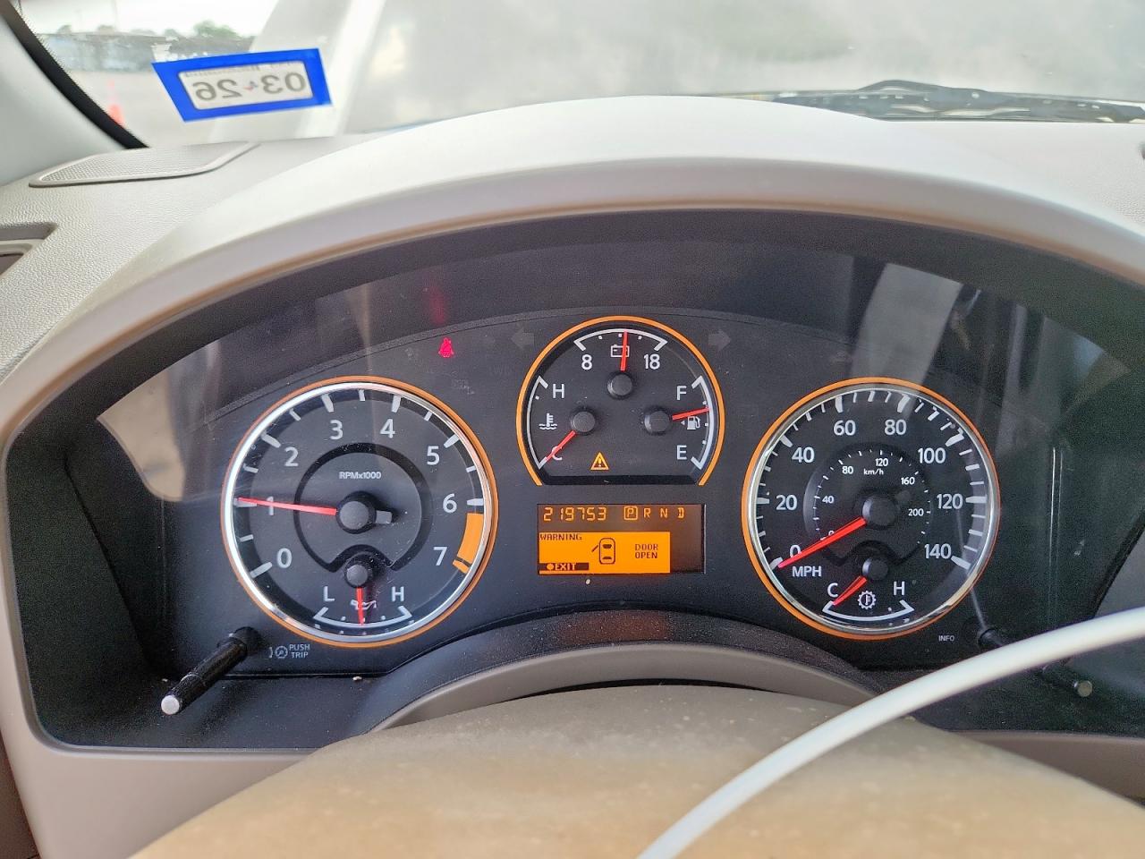 2009 Nissan Titan Xe VIN: 1N6BA07D69N308480 Lot: 62328635
