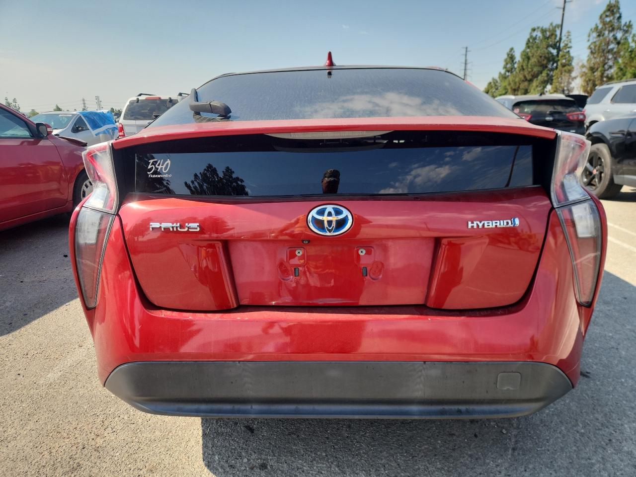 2016 Toyota Prius VIN: JTDKBRFU9G3505206 Lot: 65229985
