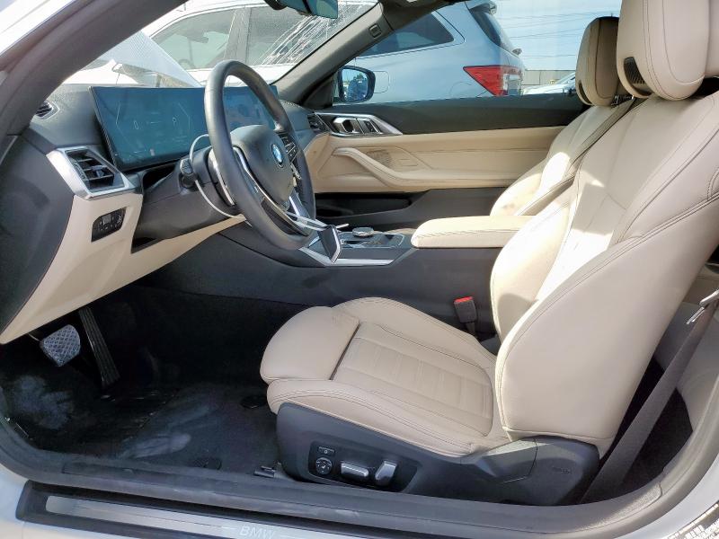  BMW 4 SERIES 2024 Белы