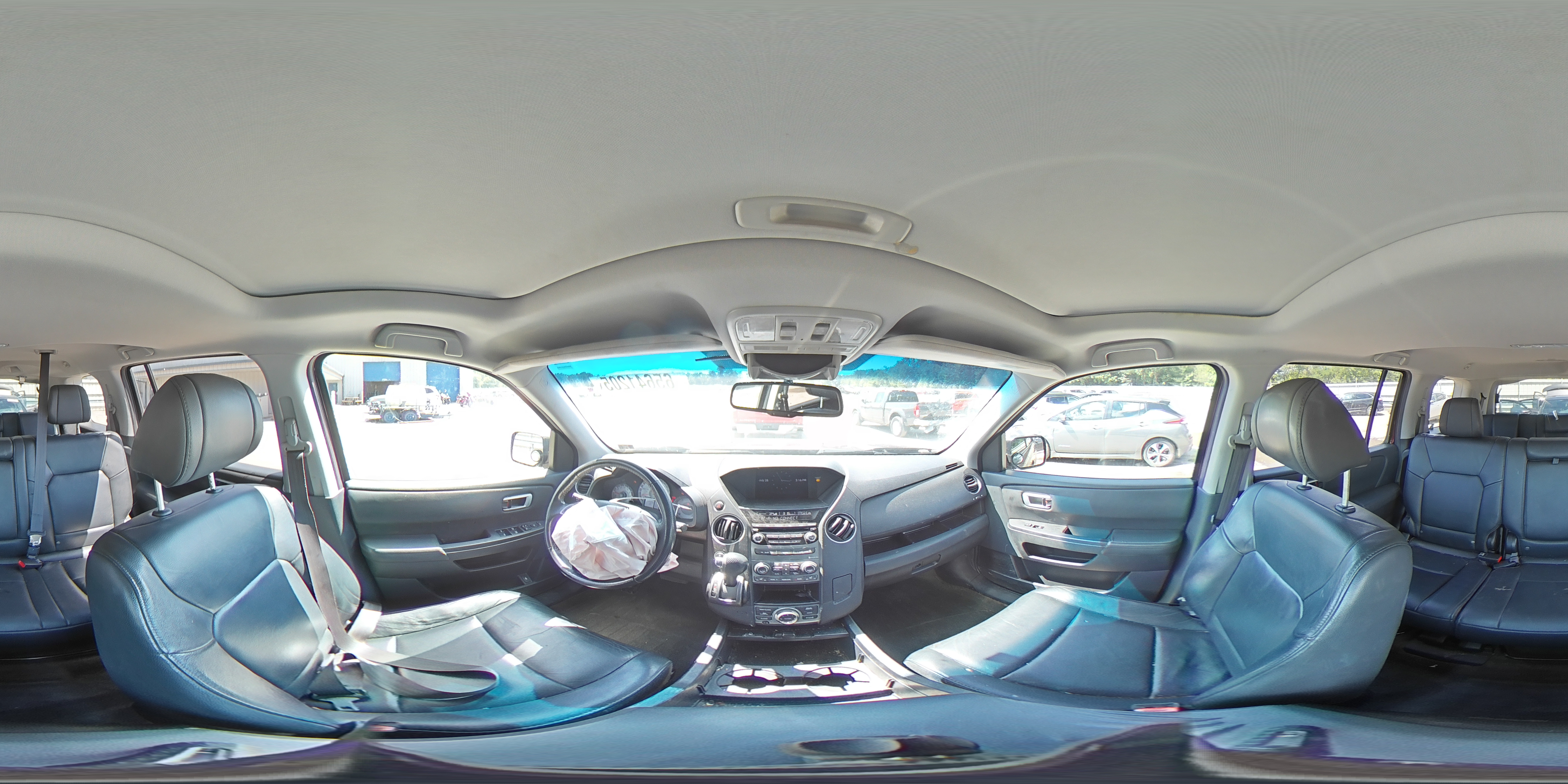 2014 Honda Pilot Exln VIN: 5FNYF4H76EB047312 Lot: 65641205