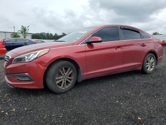  HYUNDAI SONATA 2015 Czerwony