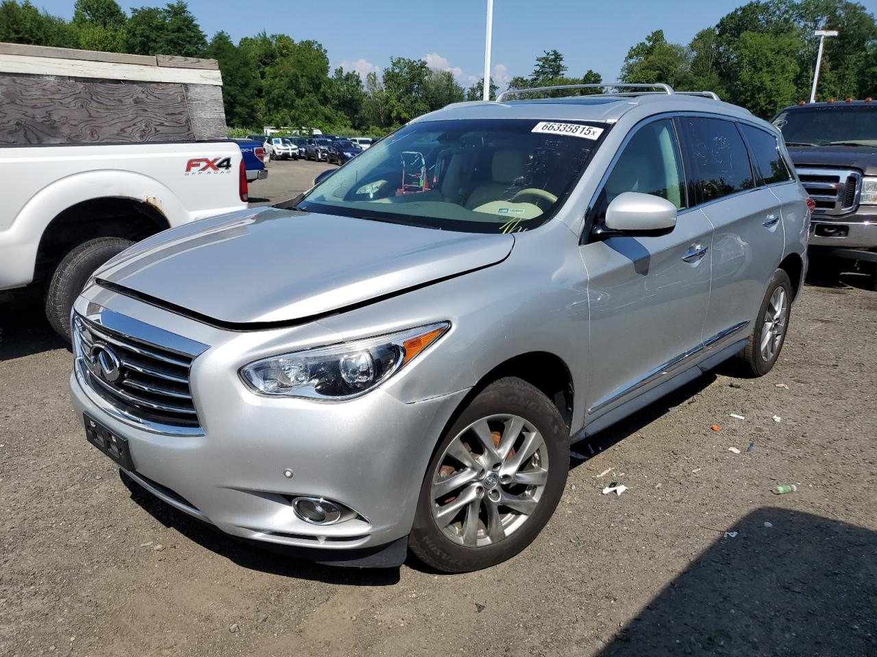 2014 Infiniti Qx60 Hybrid VIN: 5N1CL0MM8EC511880 Lot: 66335815