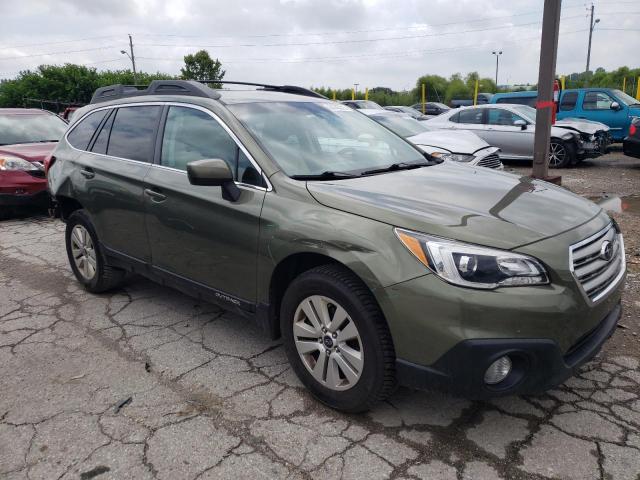  SUBARU OUTBACK 2016 Зеленый