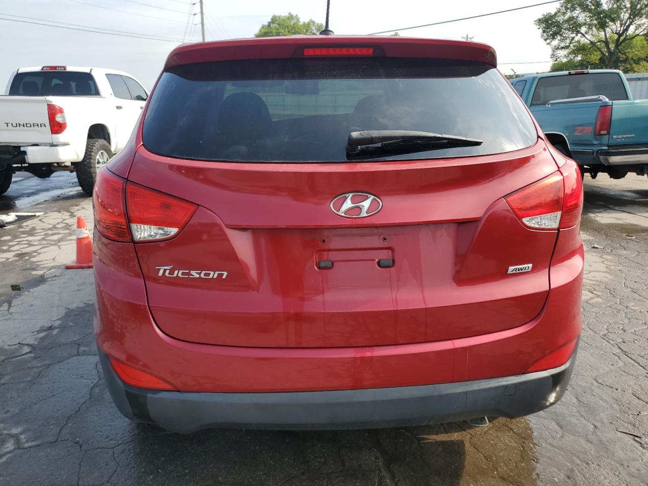 2014 Hyundai Tucson Gls VIN: KM8JTCAF0EU890138 Lot: 65796265