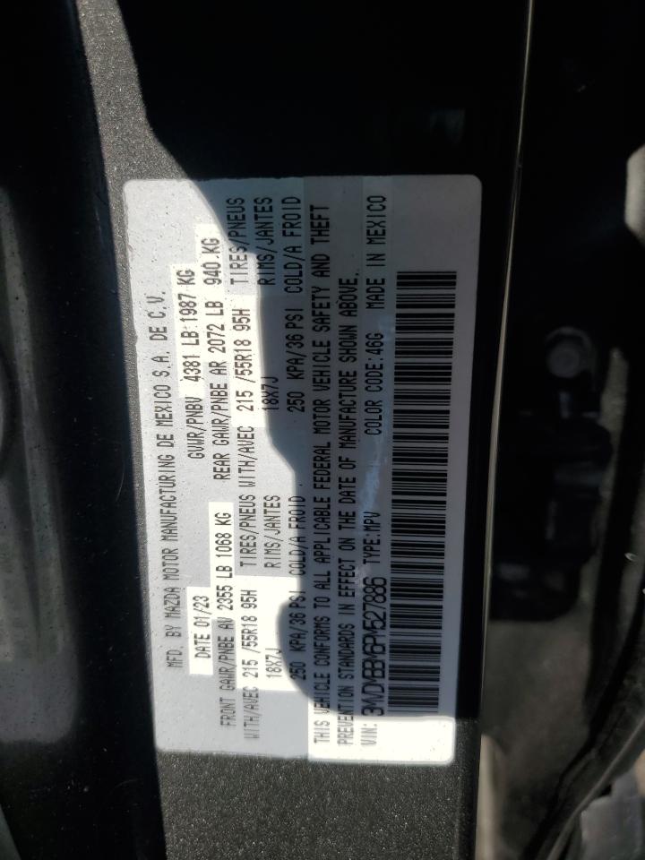 2023 Mazda Cx-30 Select VIN: 3MVDMBBM6PM527886 Lot: 64441325