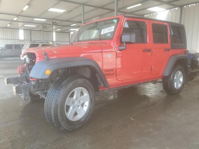  JEEP WRANGLER 2014 Czerwony