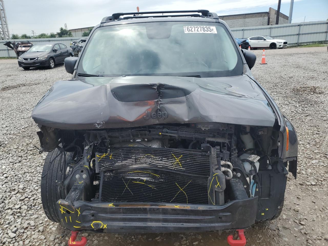 2016 Jeep Renegade Trailhawk VIN: ZACCJBCT2GPC81542 Lot: 62727835