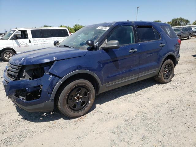  FORD EXPLORER 2018 Blue
