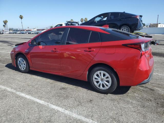  TOYOTA PRIUS 2020 Czerwony