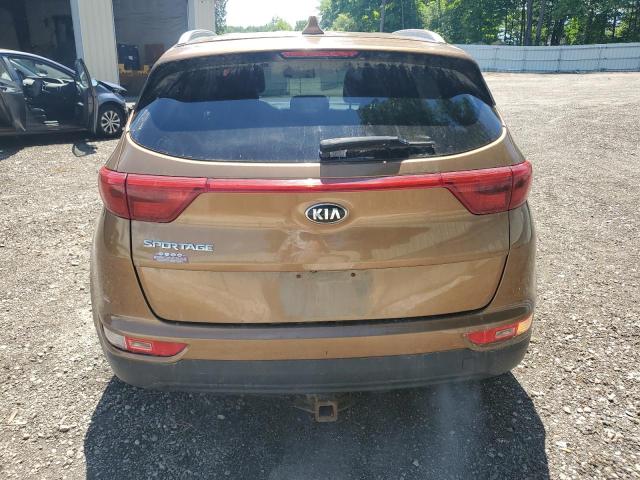  KIA SPORTAGE 2017 Коричневый
